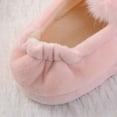thumbnail image 3 of Xfvqtps Toddler Plush Shoes Cute Animals Rabbit Fluffy Plush Soft Sole Non Slip Comfortable Keep Warm Winter Indoor Home Slippers Pink, 3 of 9