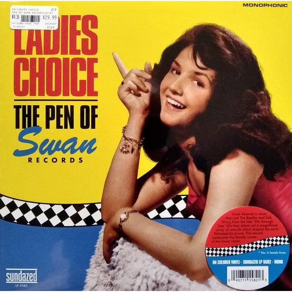 SWAN RECORDS RSD 2021 - Choix des Dames : THE PEN OF SWAN RECORDS (Vinyle Bleu)