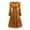 Yellow, variant on Holiday Saving! HVOBTTY Women's Long Sleeve Formal Elegant Dresses, Ladies' Winter Vintage Golden Velvet Long-sleeved Crew-neck Dress Formal Dress Green, L