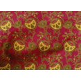 thumbnail image 4 of oneOone Cotton Cambric Fabric Leaves & Floral Block Print Fabric BTY 56 Inch Wide, 4 of 4