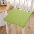 thumbnail image 4 of Coussin de Chaise de Jardin Extérieur Vert, Coussin d'Assise Confortable Résistant à l'Eau, Forme Carrée pour Mobilier de Patio, Bureau, Soutien Lombaire, Couleur Verte, Matériau Nylon Spandex, Taille Unique, 4 of 6