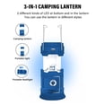 thumbnail image 3 of Camping Lanterne Extérieure USB Rechargeable, Alimentation à Recharge Solaire pour Téléphone, Portable, Pliable, LED, Camping, 3 of 8