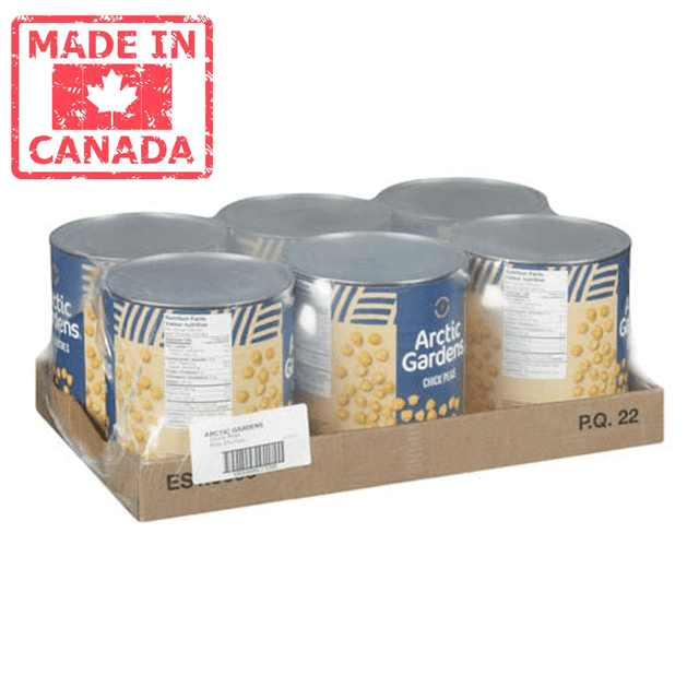 Arctic Gardens Bean Chickpea 2.84L/96oz (6/Case)-Canadian Made