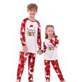thumbnail image 4 of Pisexur Christmas Pajamas for Family Add Festive Atmosphere Family Christmas Pjs Matching Sets Reindeer and Snowflake Patterned Sleepwear Xmas PJS Set for Couples and Kids Christmas Pajamas, 4 of 8