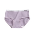 thumbnail image 1 of Ultra-Soft Cotton Imitation Girls Underwear - Breathable Mid Rise Hypoallergenic Panties (3-15Y), 1 of 8