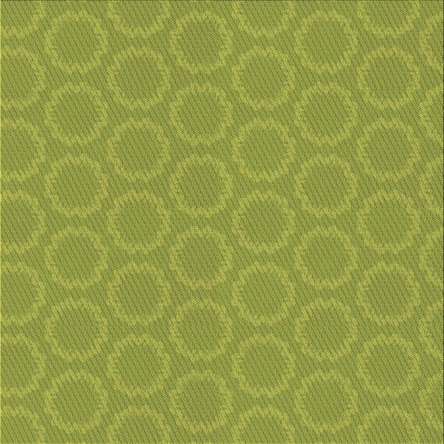 Ahgly Company Machine Washable Indoor Square Transitional Pistachio Green Area Rugs, 4' Square