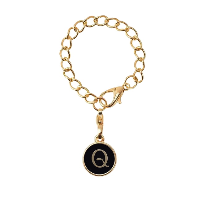 Letter Charm Cup Handle Initial ID Identification Accessory Unique Thoughtful Idea For Valentine Birthday Anniversary Customizable Drinkware