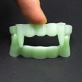 thumbnail image 1 of Huanglei Devil Tooth Halloween 2Pcs Decorative Luminous Dentures Novelty funny toy, 1 of 1