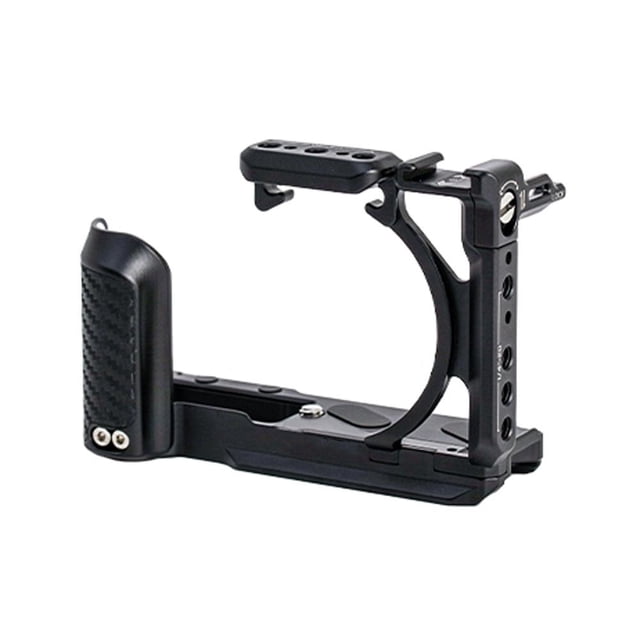 Aluminum Camera Cage Extension Frame Cold Shoe For Canon V1 Base Plate