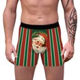 thumbnail image 1 of FAROOT Men? s Underpants Cartoon Patterns Print Middle Waist Boxer Briefs, 1 of 7