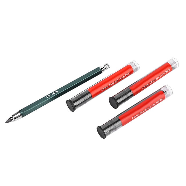 Pure Color Automatic Pencil, Erasable Charcoal Pencil, Pencil, For Painter Durable Students
