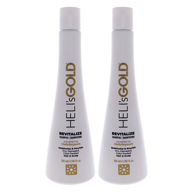 Revitalize Shampoo par Helis Gold pour Unisexe - Shampooing 10,1 oz - Lot de 2