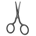 thumbnail image 2 of Ymiko Scissors Makeup Scissors Nose Hair Scissors Rounded Tip Moustache Beard Facial Eyebrow Scissor Trimmer Hair Scissors Portable, 2 of 8