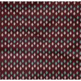 thumbnail image 4 of oneOone Organic Cotton Poplin Twill Fabric Small Motif Ikat Print Sewing Fabric BTY 42 Inch Wide, 4 of 4