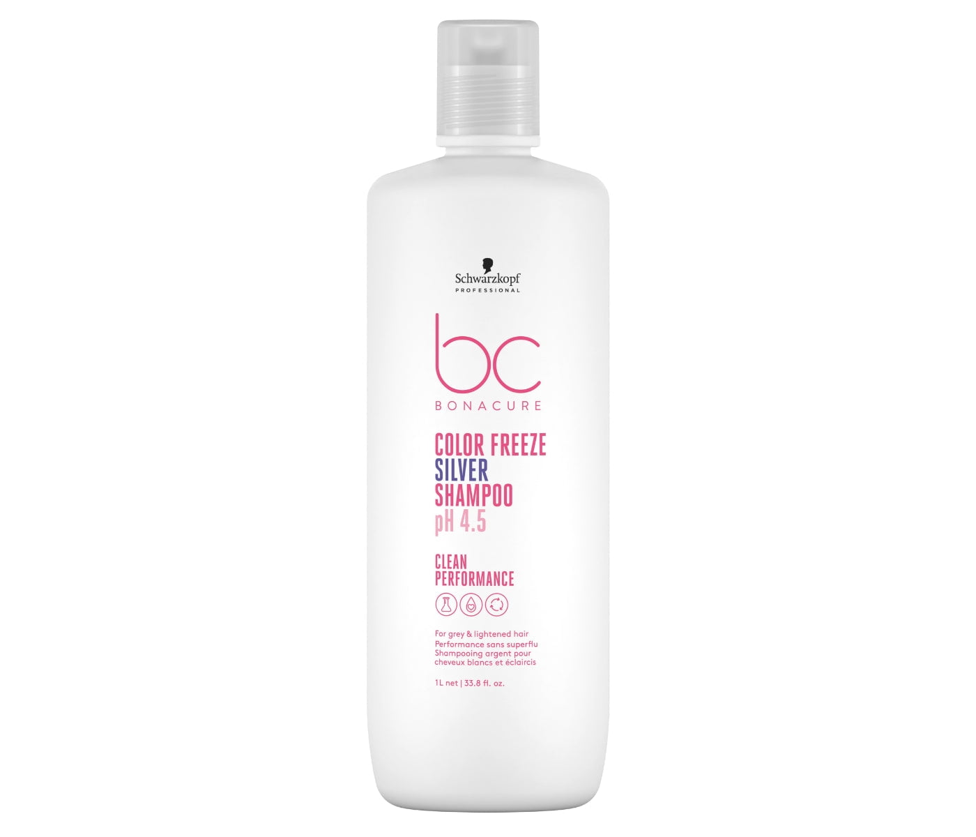 Schwarzkopf BC Bonacure pH 4.5 Colour Freeze Silver Shampoo, 1L