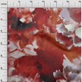 thumbnail image 3 of oneOone Rayon Maroon Fabric Abstract-Blurred Floral Pattern Craft Projects Decor Fabric Printed By The Yard 56 Inch Wide, 3 of 4
