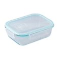 thumbnail image 2 of Wzzjkit Glass Bento Box Can Be Microwave Oven Students Heated Lunch Box Office Fresh-keeping Box, 2 of 6