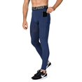 thumbnail image 3 of LANBAOSI Men Compression Pants Athletic Sport Base Layer Male Quick Dry Sport Gym Leggings Tights with Phone Pocket Size Medium, 3 of 7