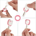 thumbnail image 4 of 80 Pieces Key Colour Covers Key Caps Tags Covers Set Plastic Key Identifier Rings Key Toppers for Keys Organization House Key, 2 Styles (Macaron Colour), 4 of 8