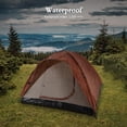 thumbnail image 2 of Dome Tent 2-4 Person Thickened Waterproof Camping Tent Portable Folding, 2 of 8