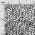 thumbnail image 1 of oneOone Cotton Silk Fabric Chevron Flame Stitch Print Sewing Fabric BTY 42 Inch Wide, 1 of 4
