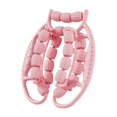 thumbnail image 3 of Siruishop Circular Leg Clamp 23 Wheels Hand Held Muscle Roller for Traveling Hand Pink, 3 of 8