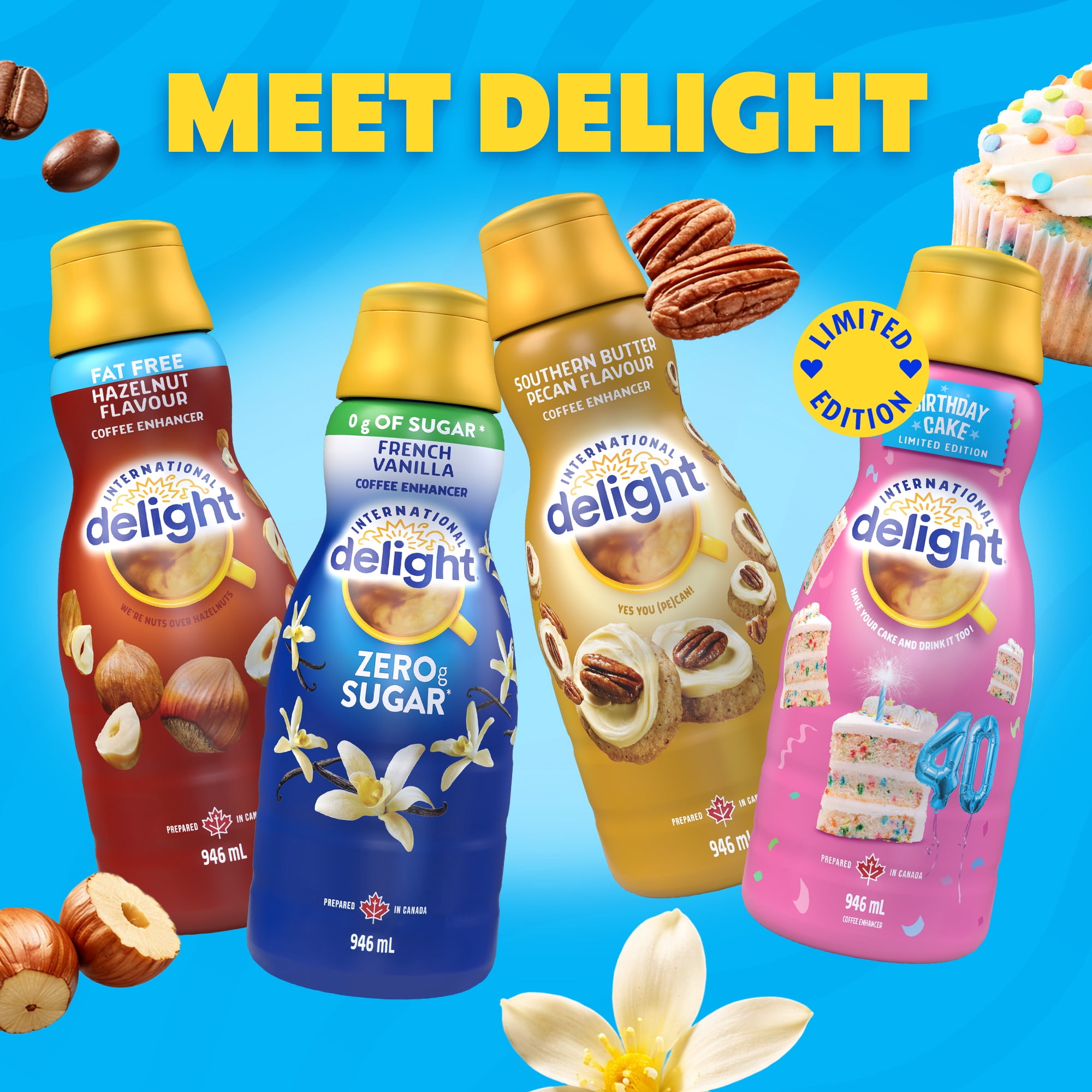 International Delight Rehausseur de Café Vanille Caramel au Beurre