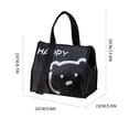 thumbnail image 2 of Chmadoxn Lunch Box, Bento Boxes Bento Bag Student With Rice Portable Lunch Bag Thermal Insulation Lunch Box Bag Insulated bento, 2 of 2