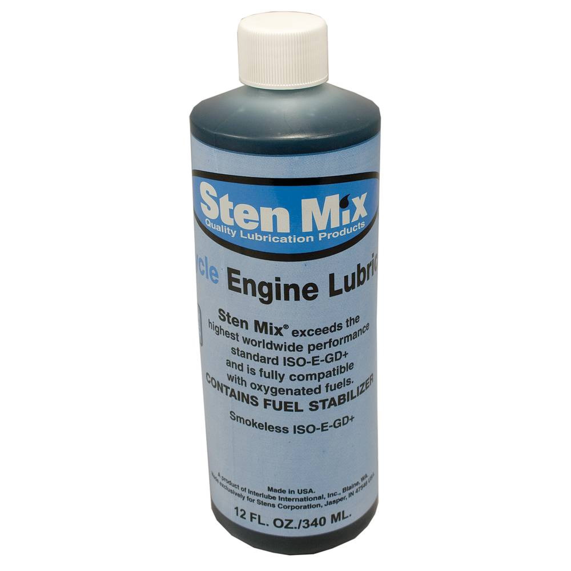 Sten Mix 2-Cycle Oil Replaces, 12 oz. bottle, 770-065 Lesco 50566