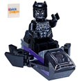 thumbnail image 1 of LEGO Superheroes: Black Panther Minifigure with Royal Talon Fighter, 1 of 3