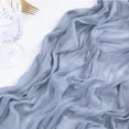 thumbnail image 3 of Cheesecloth Table Runner, 3.0 X 10ft Cheese Cloth Table Runner, Soft Romantic Boho Sheer Table Runner, Gauze Table Runner For Wedding Birthday Party Table Decoration, 3 of 8