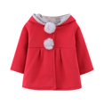 thumbnail image 2 of Coats for Girls Girls' Hooded Jacket Spring And Winter New Style Small And Medium-sized Children's Cute Rabbit Ears Trendy Style Baby Girl Gifts on Clearance, 2 of 6
