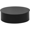 thumbnail image 3 of 6" Diameter 24 Gauge Round Black End Cap, 3 of 3