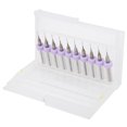 thumbnail image 4 of 10pcs 0.3mm Cleaning Needle Nozzle Drill Bits Cleaner Tungsten Carbide 3D Printer Accessory, 4 of 8