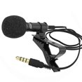 thumbnail image 1 of AMERTEER Mobile Phone Lavalier Microphone 3.5mm Plug 360 Degree Pickup Noise Reduction Conference Lavalier Microphone for Phones Tablets Laptops, 1 of 9