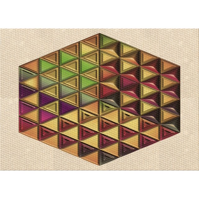 Ahgly Company Tapis de Zone Rectangulaire Transitionnel Brun Selle pour Intérieur, Lavable à la Machine, 2 Pieds x 3 Pieds