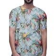 thumbnail image 4 of Atasi Keyhole Neck Indian Cotton Cambric Ethnic Kurta Wedding Kurta Men, 4 of 5