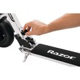 thumbnail image 4 of Razor A5 Air Lightweight Portable Kick Push Ride Scooter, Ages 8 and Up, Silver, 4 of 6