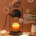 thumbnail image 4 of Candle Table Lamp, Warm Lighting Iron Candle Warmer Lamp  for Home US Plug,EU Plug, 4 of 7