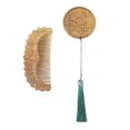 thumbnail image 1 of 1 Set Wooden Mirror Comb Kit Chinese Style Carving Mirror Sandalwood Comb, 1 of 8