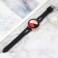 thumbnail image 4 of KOMI Leather Watch Band for Samsung Galaxy Active 2 / Galaxy Watch 4 / Galaxy Watch 5, Customized 20mm Quick Release Wristband Strap for Samsung Galaxy Watch 6, 4 of 5