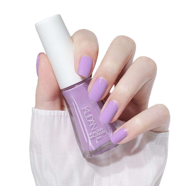 10ml Quick Drying Nail Polish Water-Based Tearable Sequins Baking Free Long Lasting Nail Polish for Female
