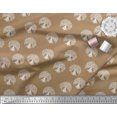 thumbnail image 3 of Soimoi Velvet Fabric Dot,Leaves & Floral Block Fabric Prints by Yard 58 Inch Wide, 3 of 3