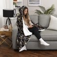 thumbnail image 3 of NHL Pittsburgh Penguins Hooded Throw, 50" x 60", 3 of 6