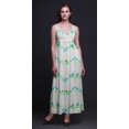 thumbnail image 4 of Bimba Robe Longue Chic Imprimée Teinture sur Nœuds pour Femmes, Style Bohème, Maxi d'Été, Tenue de Plage - Petit, 4 of 6