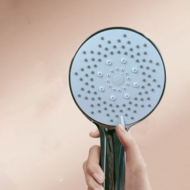 Large Panel Shower Head - High-Pressure Handheld Showerhead - High Pressure 5 Spray Modes Handheld Shower Head For The Elderly, ChildrenCan Be Used For Home,