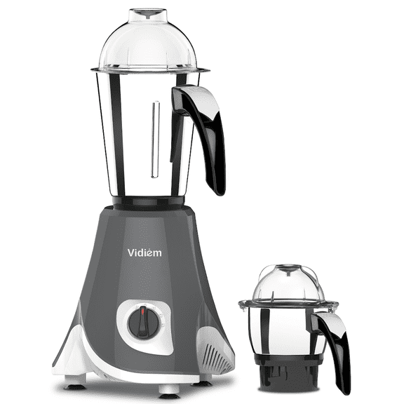 Vidiem Eva Twin Mélangeur-Broyeur 650 W, 110 V, Pots et Lames en Acier Inoxydable pour la Préparation d'Épices, de Café et d'Aliments