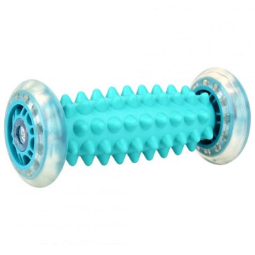 Rouleau de Massage Portable pour Pieds Yoga Sport Entraînement Physique Balle Relaxation Musculaire pour Main Jambe Dos Thérapie Massage des Pieds Rouleau