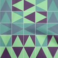 thumbnail image 1 of oneOone Cotton Flex Sea Green Fabric Geometric Craft Projects Decor Fabric Printed By The Yard 40 Inch Wide, 1 of 4