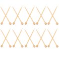thumbnail image 3 of MIANGASTORE 20PCS Knitting Sticks Weaving Rods Wooden Weaving Tool Brooch Knitted Tools, 3 of 5